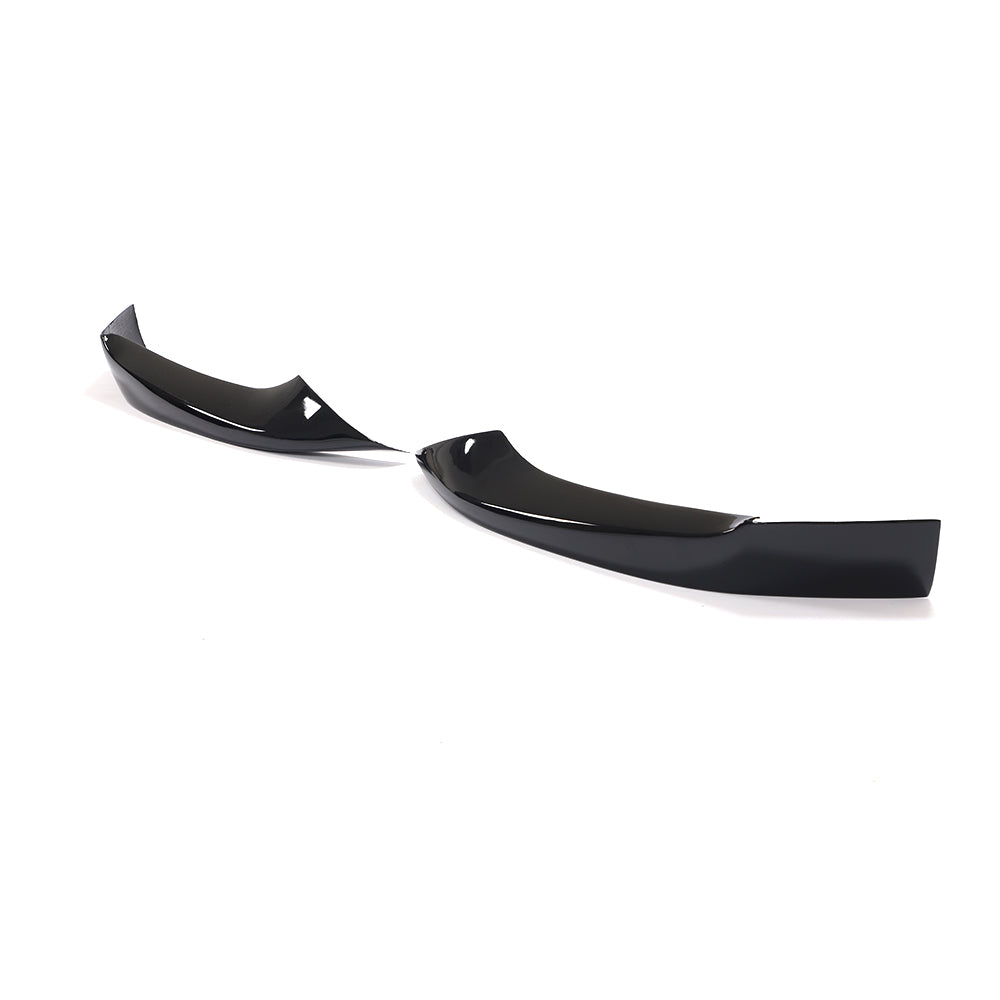 Performance Style Gloss Black Front Splitter For BMW 5 Series G30 G31 Pre-LCI M Sport (2017-2020)