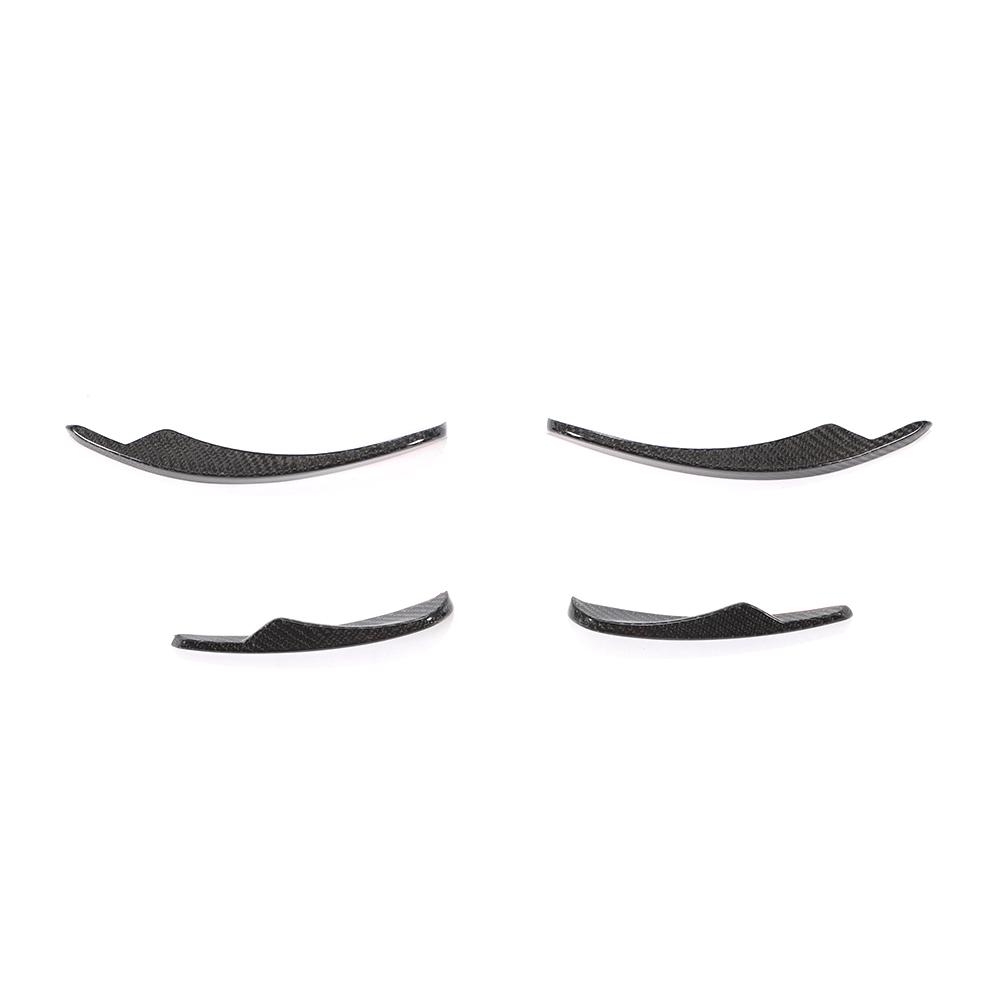 ST Style Carbon Fiber Front Canards For BMW M6 F06/F12/F13 (2012–2018)