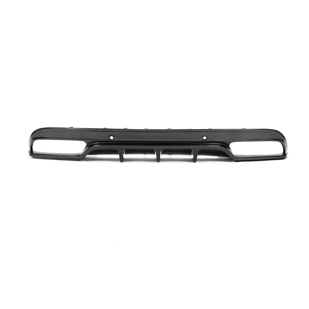 Benz W205 Carbon Fiber Rear Diffuser-Obverse Side