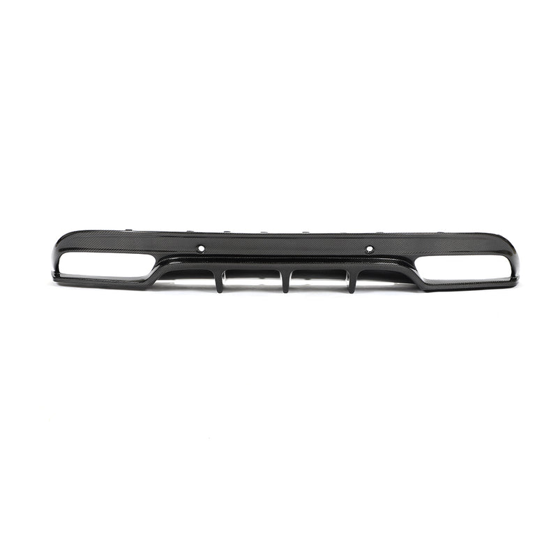 Benz W205 Carbon Fiber Rear Diffuser-Obverse Side