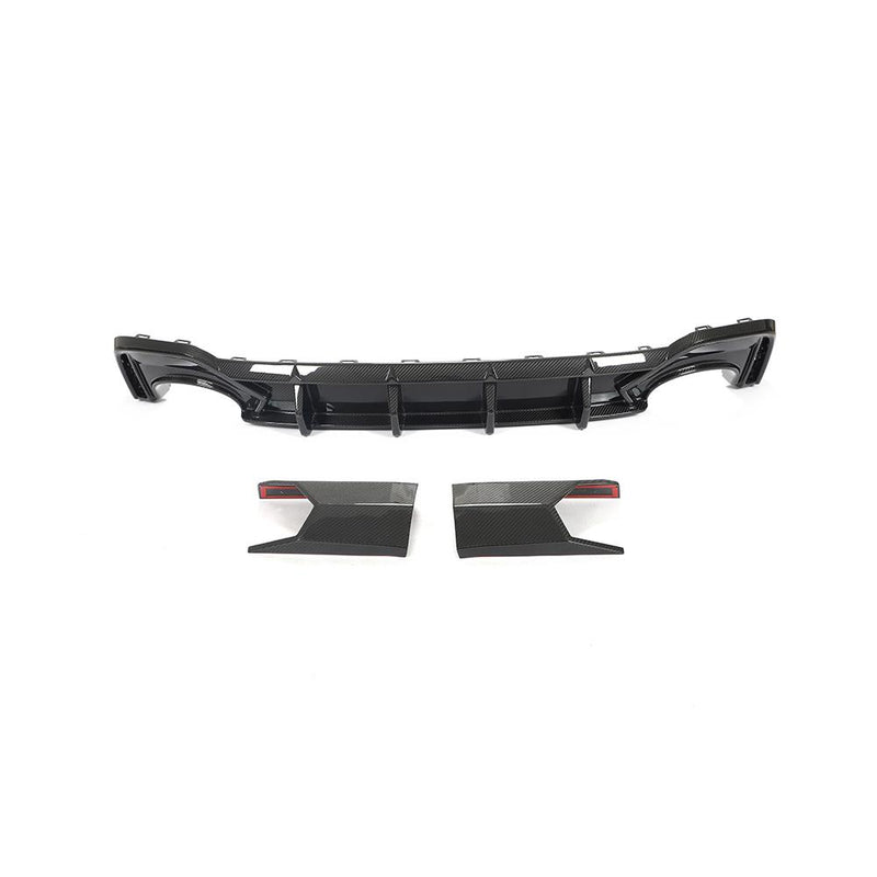 Audi RS6 C8 ,RS7 C8 ST Style Carbon Fiber Rear Diffuser