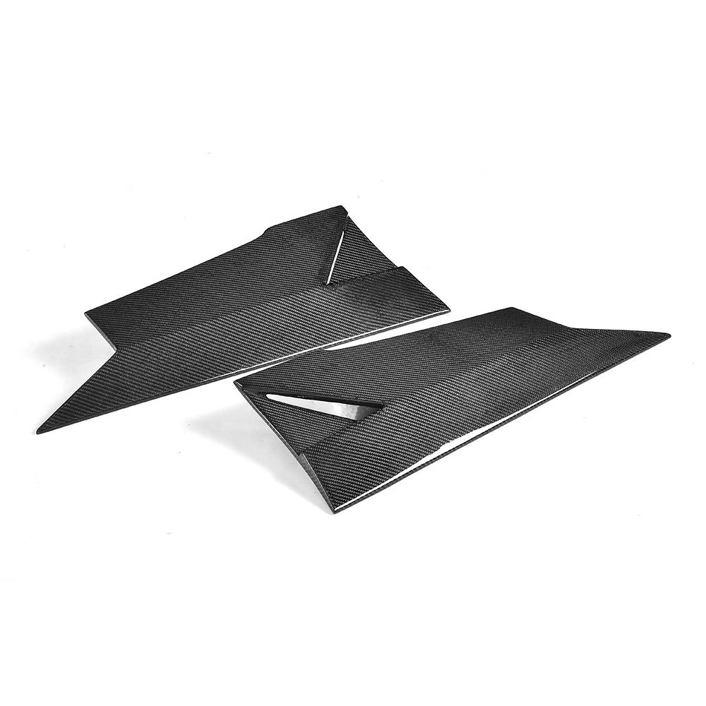 B Style Carbon Fiber Side Splitters for Mercedes-Benz S-Class C217 Pre-Facelift 2014-2017