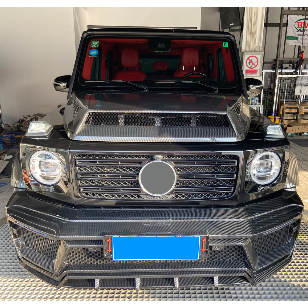 Mercedes-Benz G‑Class W463A Pre‑Facelift Body kit carbon fiber installed