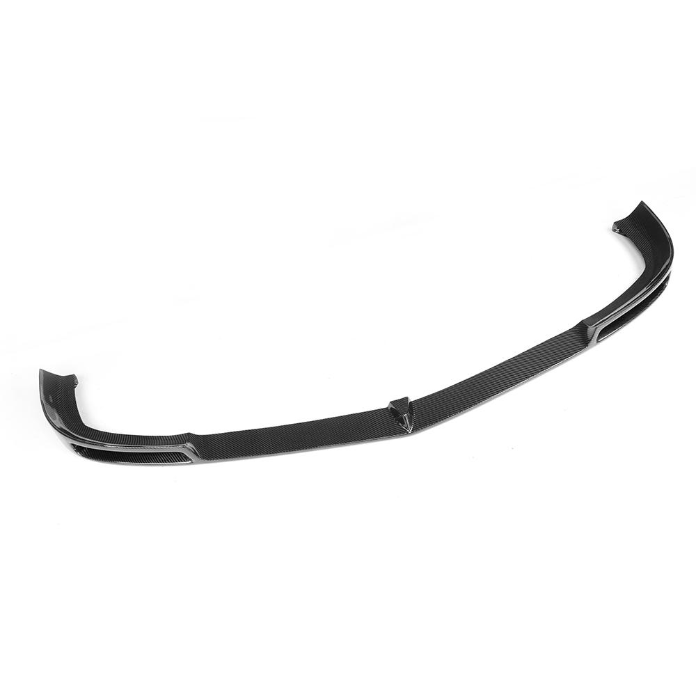 V Style Carbon Fiber Front Lip for Mercedes-Benz C63 W204 Sedan Facelift (2011-2015)