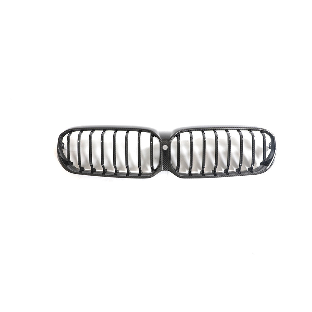 ST Style Carbon Fiber Front Grille for BMW 5 Series G30 G31 LCI (2020–2023)