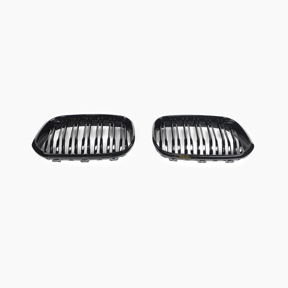 BMW 1 Series F20/F21 LCI ABS Dual Slat Kidney Grill - front view