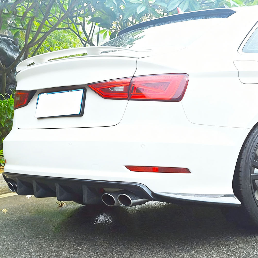 RS3 Style Carbon Fiber Rear diffuser for Audi A3 Sline/S3 8V Pre-LCI (2012-2016)
