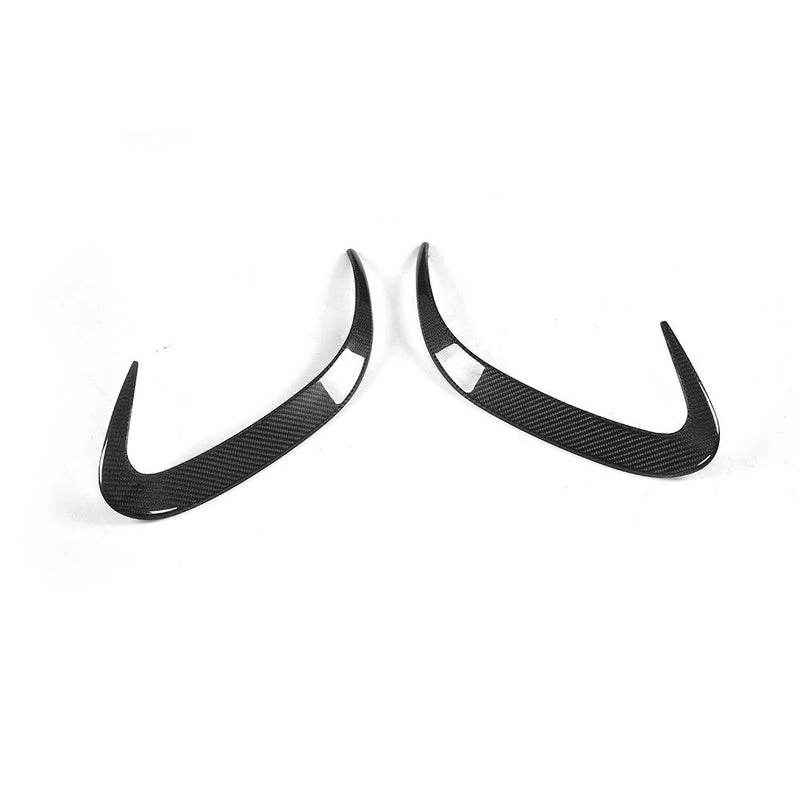 Mercedes Benz S-Class C217 Pre-Facelift 2014-2017 ST Style Carbon Fiber Rear Splitters
