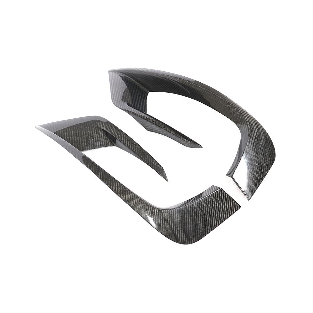 B Style Carbon Fiber Front Canards For Mercedes-Benz S‑Class W222 Pre‑Facelift (2014–2017)