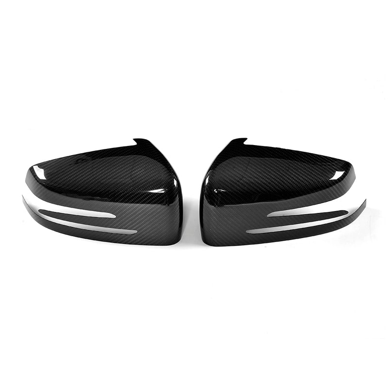 Mercedes Benz E-Class W204 C63 AMG Facelift  ST Style Carbon Fiber Mirror Caps