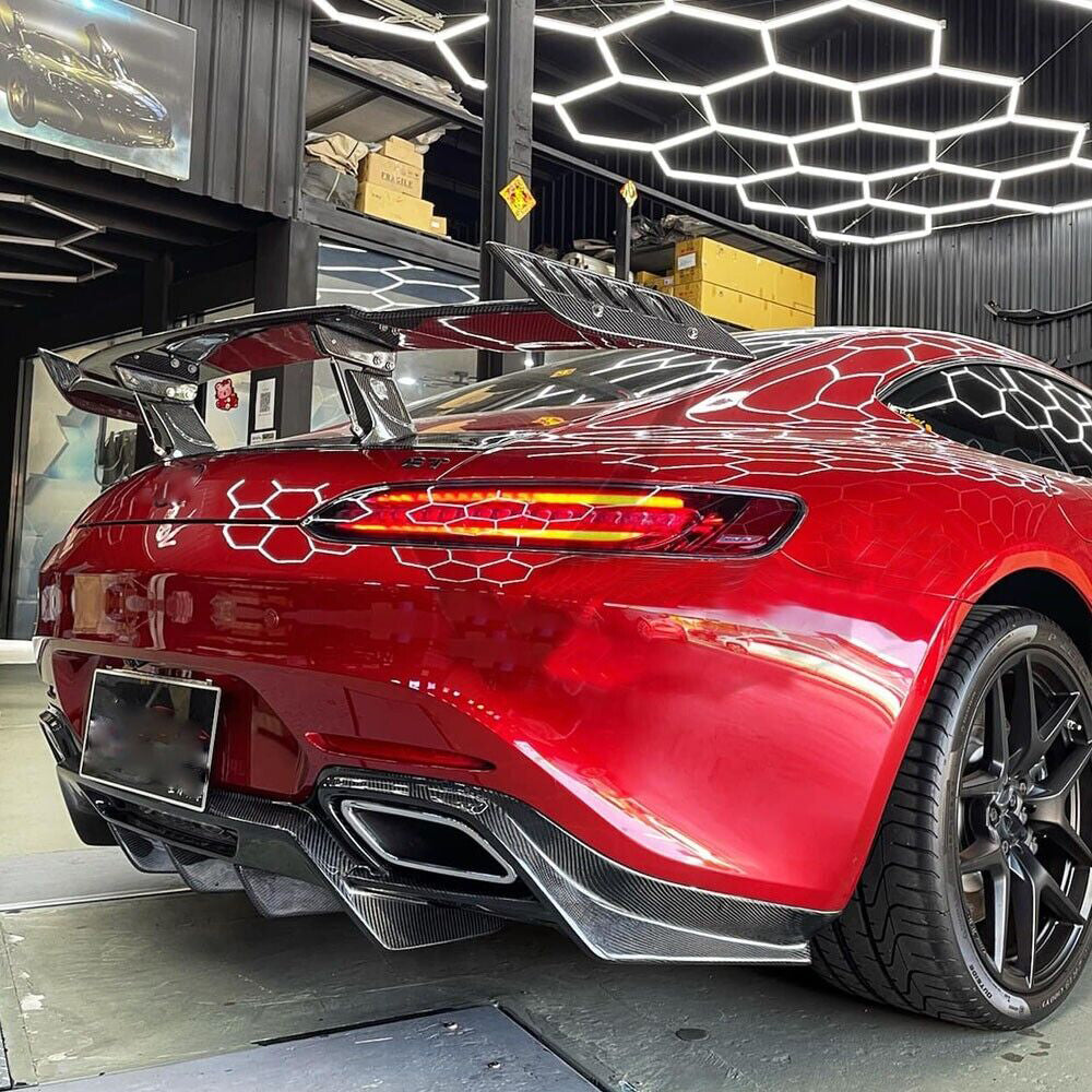 Mercedes-Benz AMG GT C/R190 Coupé   Trunk Spoiler carbon fiber installed