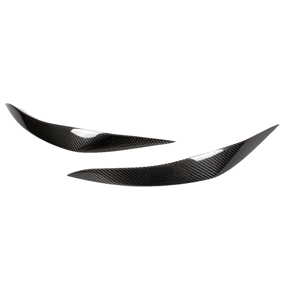 ST Style Carbon Fiber Headlight Eyelids for BMW 5 Series F10/F11, M5 F10 (2010–2017)