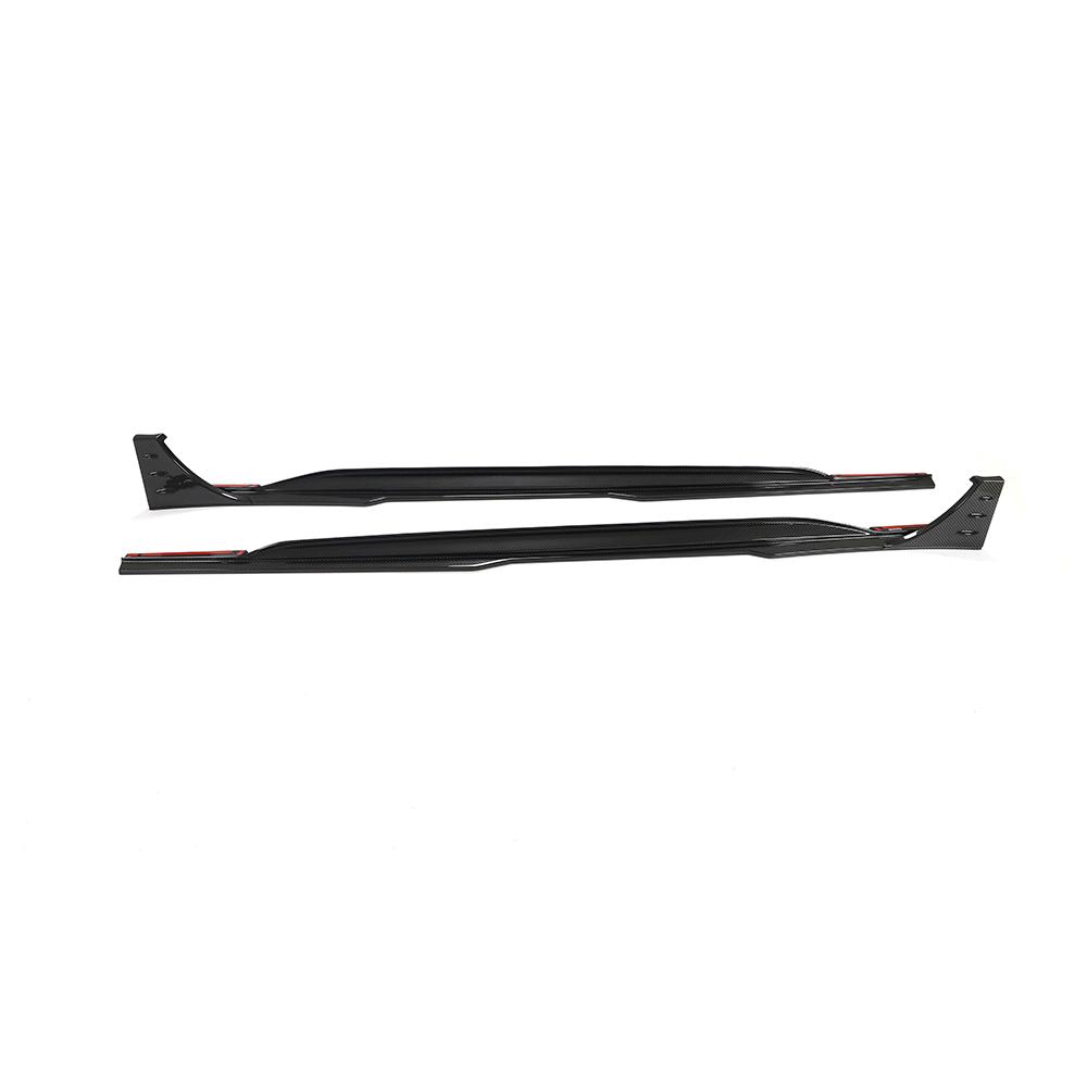 ST Style Carbon Fiber Side Skirts for Audi RS6 C8, RS7 C8 (2019–2024)