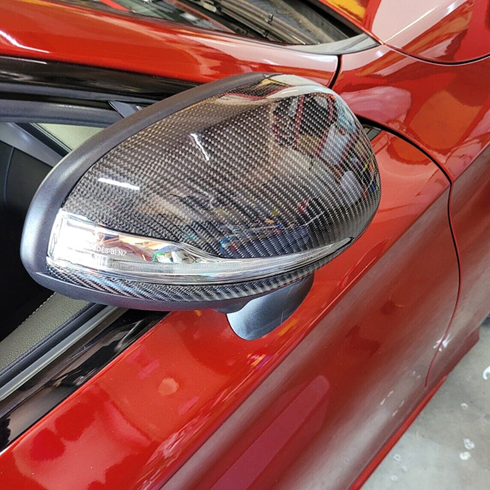 Benz S‑Class W222 Pre‑Facelift Mirror Caps  Carbon Fiber