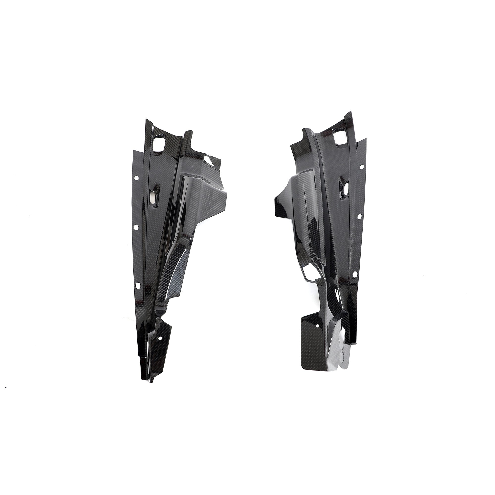 Audi R8 4S LCI  OEM Style Carbon Fiber Engine Bay Panel Set