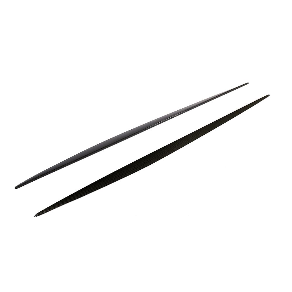 ST Style Carbon Fiber Side Skirts for Mercedes-Benz S-Class C217 Pre-Facelift 2014-2017