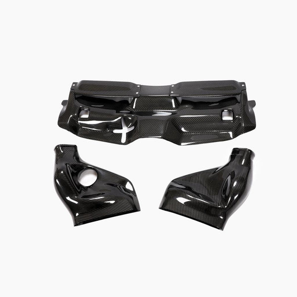 Mercedes-Benz C63 W204 Carbon Fiber Air Intake Filter Cover-full view