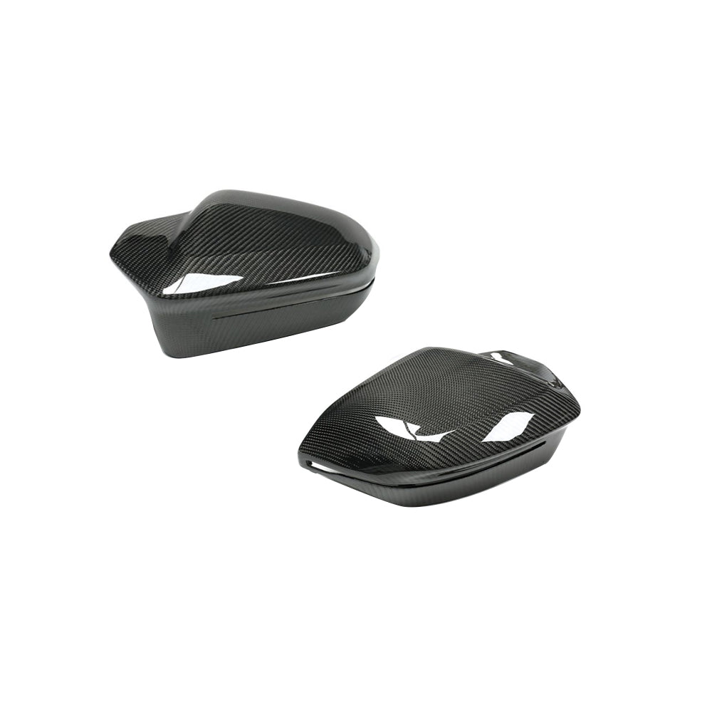 LHD ST Style Carbon Fiber Mirror Caps for BMW 5 Series I5 G60 / 7 Series G70 /X3 G45 (2023-present)