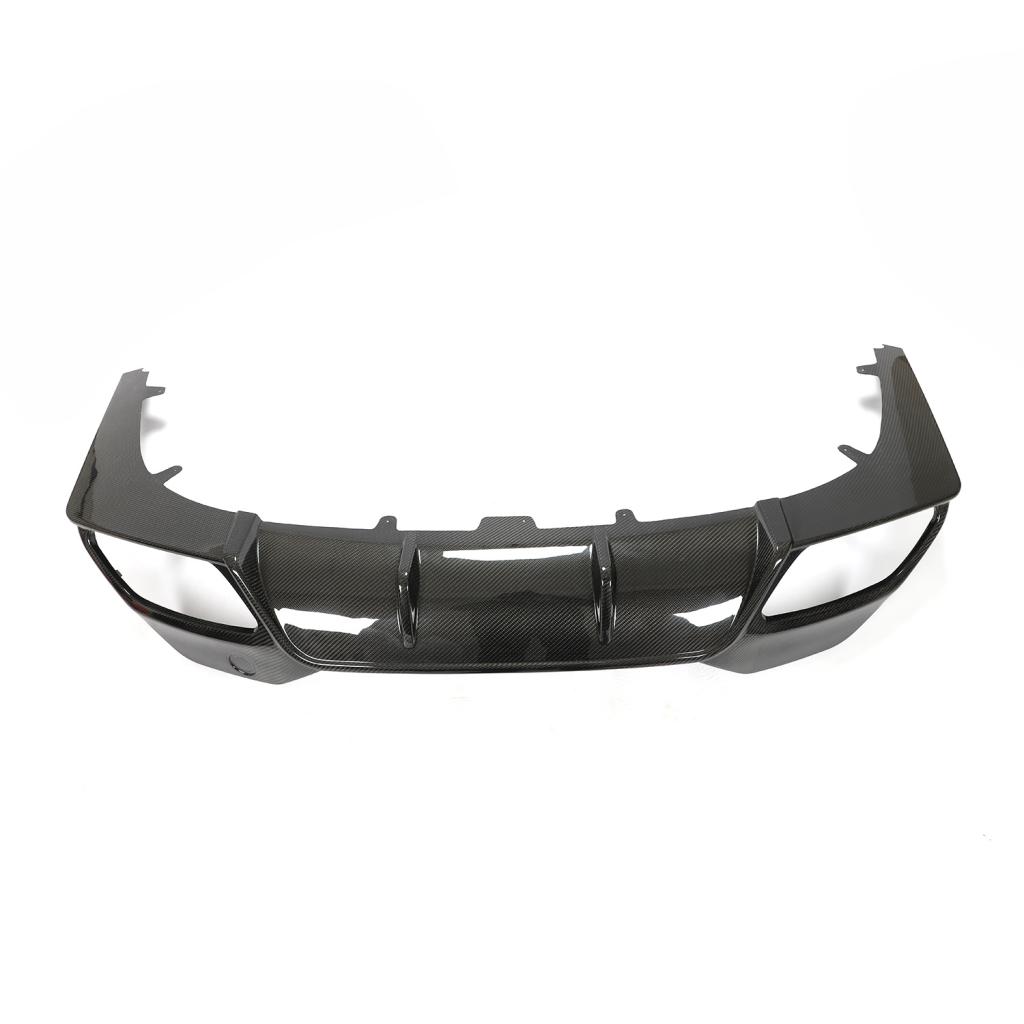 3D Style Carbon Fiber Rear Diffuser for BMW 8 Series G16 (2019+)