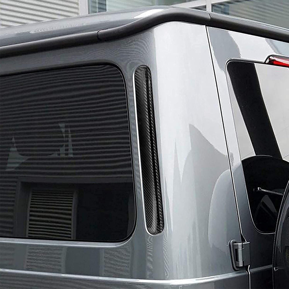 Mercedes-Benz G‑Class W463A Pre‑Facelift Side C-Pillar Cover carbon fiber installed