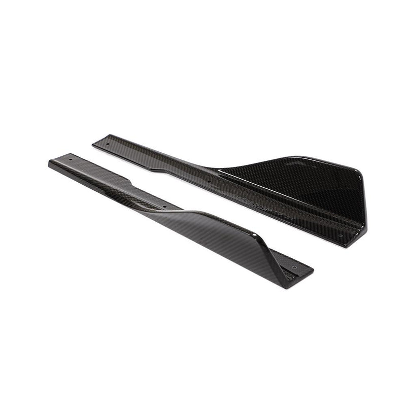 BMW 8 Series G16, M8 F93  AC Style Carbon Fiber Side Splitters