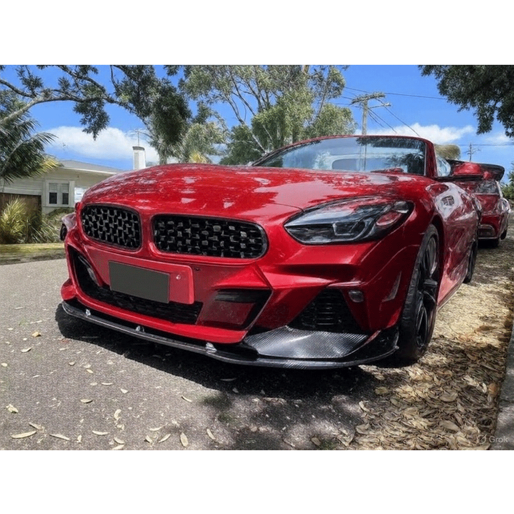 AC Style Carbon Fiber Front Splitter for BMW Z4 G29 (2018+)