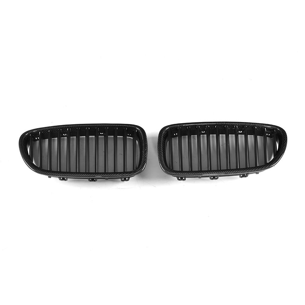 Carbon Fiber Single Slat Front Grille for BMW 5 Series F10/F11 (2010–2017)