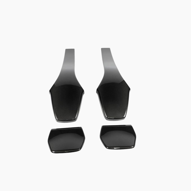  BMW 3 Series M3 F80 /M4 F82 /F83 ST Style Carbon Fiber Seat Back Covers - front view