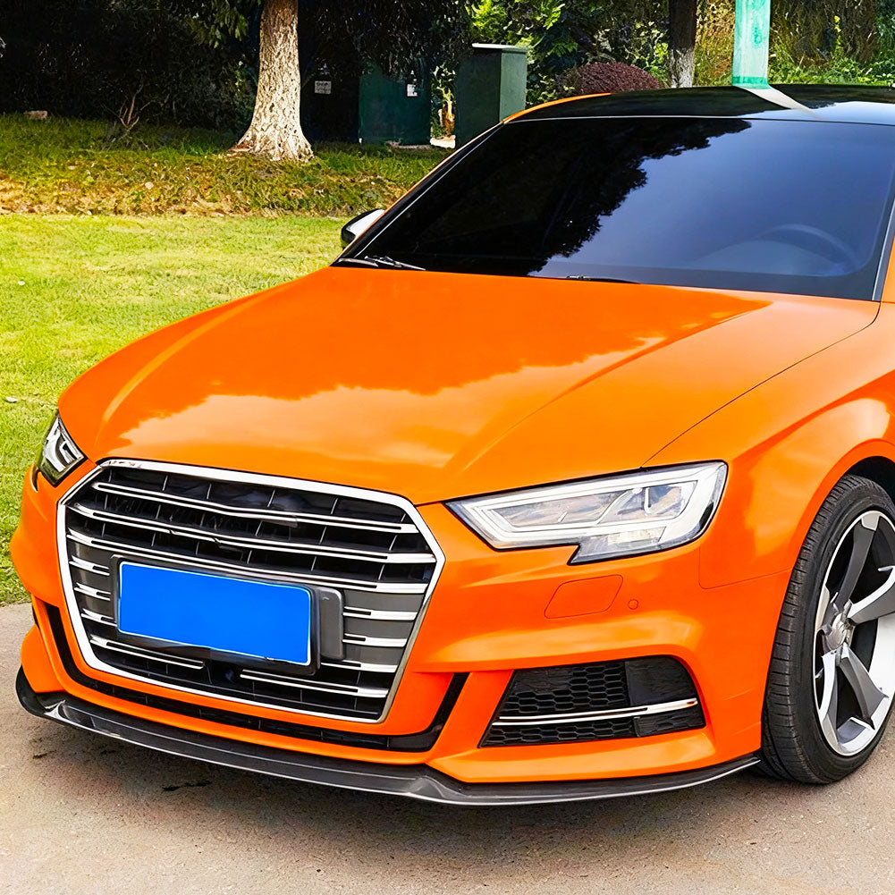 Japan Style Carbon Fiber Front Lip for Audi A3 Sline/S3 8.5V LCI (2017-2020)