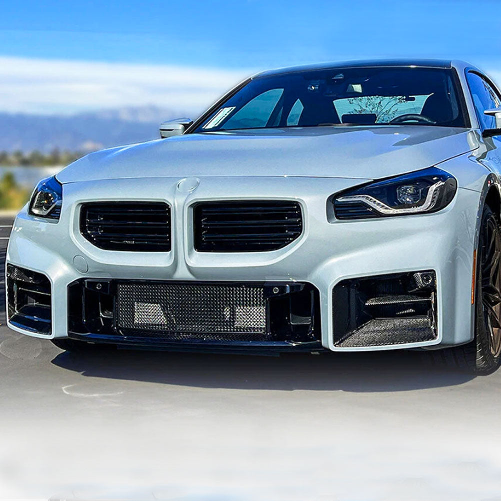 ST Style Carbon Fiber Front Bumper Air Vent for BMW M2 G87 (2023+)