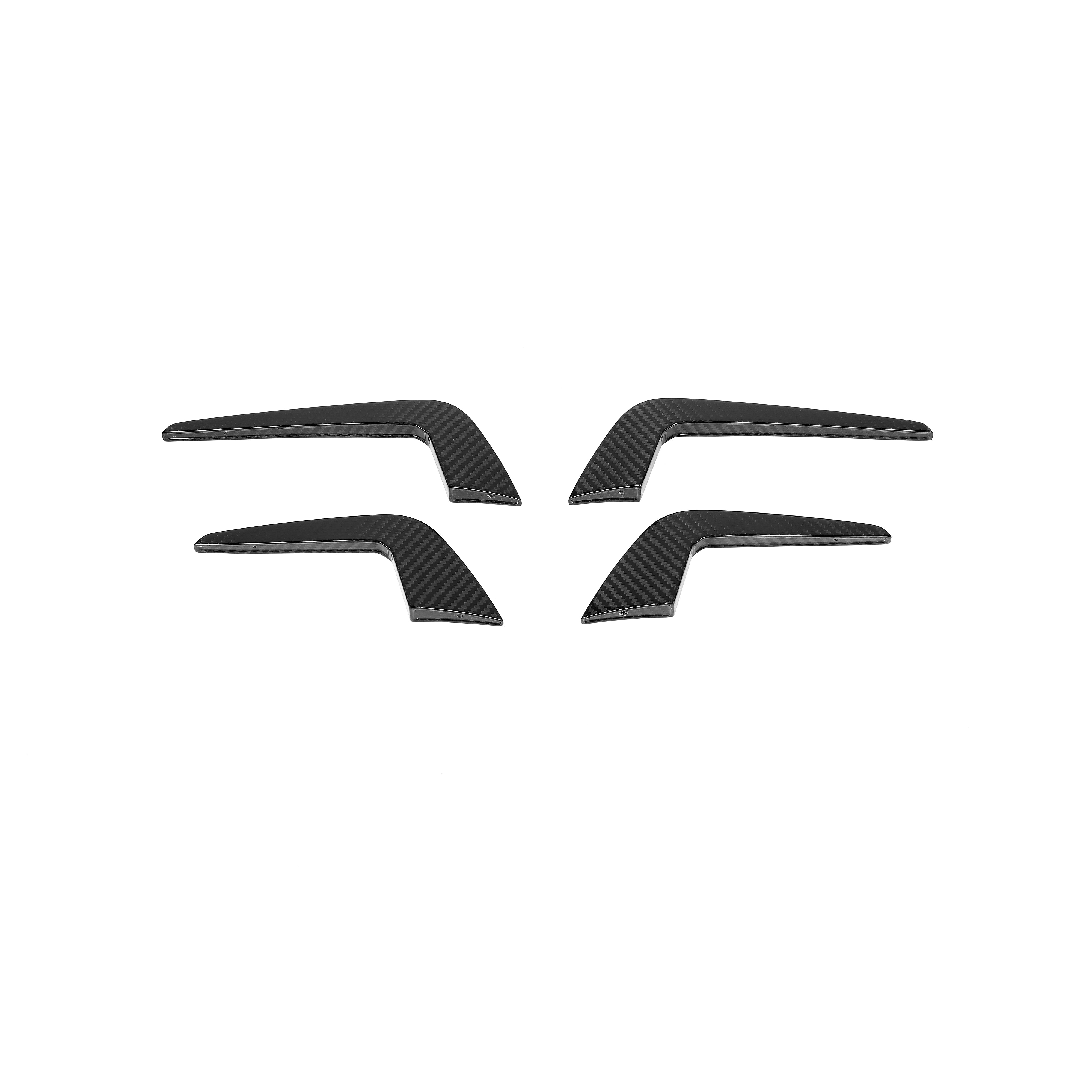 JC Style Carbon fiber canards for Audi RS4 B9.5(2019-2024)