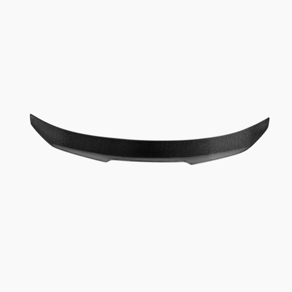 BMW 3 Series F30/M3 F80 PSM Style Carbon Fiber Trunk Spoiler - front view