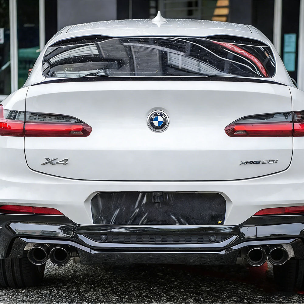 Performance Style Gloss Black Trunk Spoiler for BMW X4 G02 (2018+)