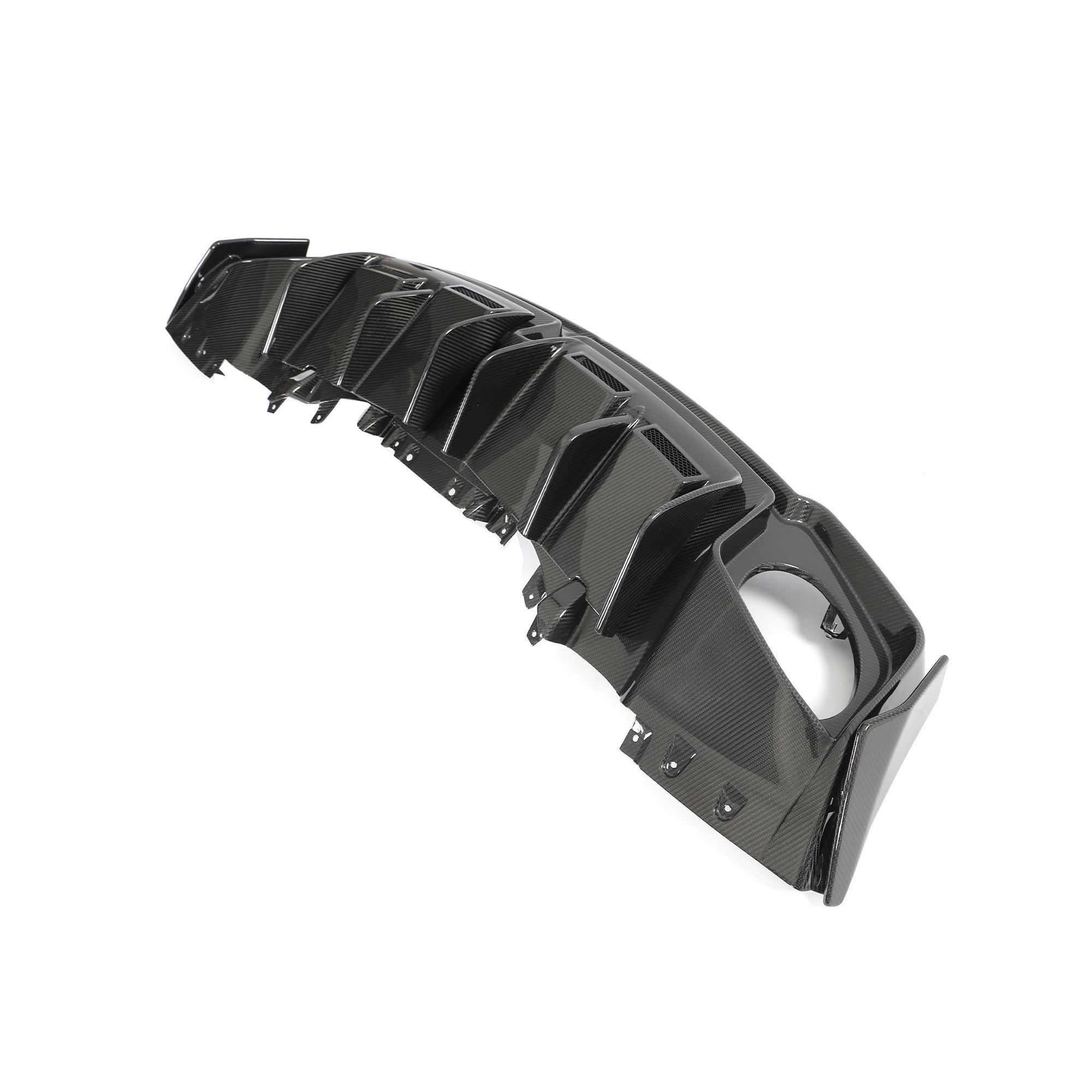 Capristo Style Carbon Fiber Rear Diffuser For Audi R8 4S LCI (2019–2023)