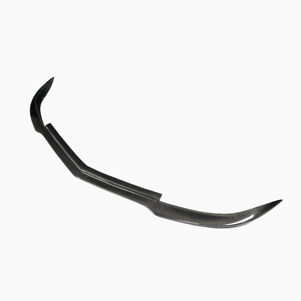 Mercedes-Benz C63 W204 Carbon Fiber Trunk Spoiler-side angle view