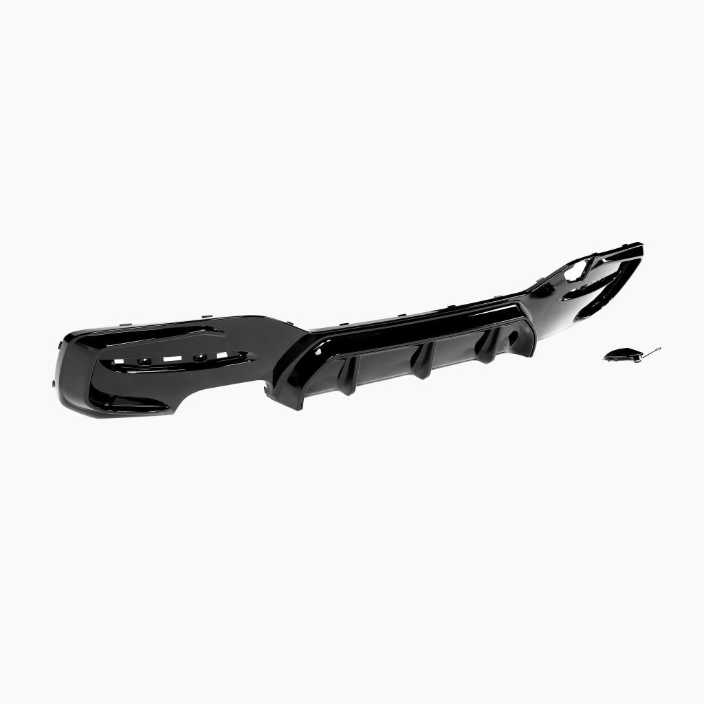 Performance Style Gloss Black Rear Diffuser for BMW 1 Series F20/F21 LCI Hatchback M Sport (2015–2019)