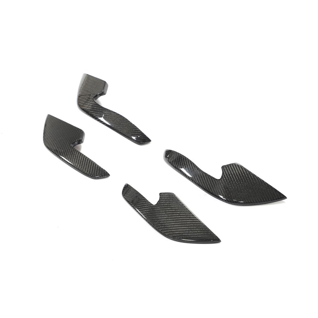 ST Style Carbon Fiber Front canards For Audi RS6 C7, RS7 C7 (2013–2018)