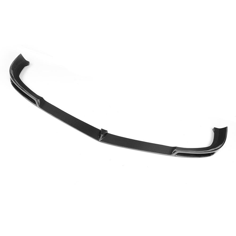 V Style Carbon Fiber Front Lip for Mercedes-Benz C63 W204 Sedan Facelift (2011-2015)