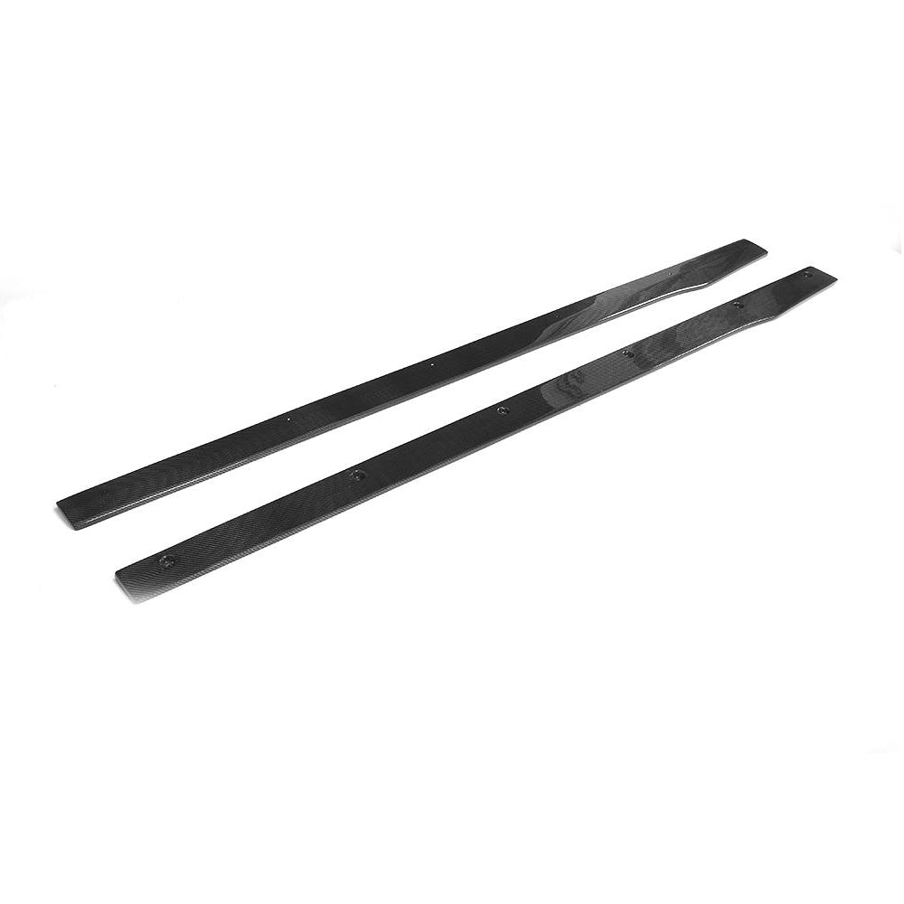ST Style Carbon Fiber Side Skirts for Mercedes-Benz C63 AMG W205 Pre‑Facelift Coupe (2015-2018)