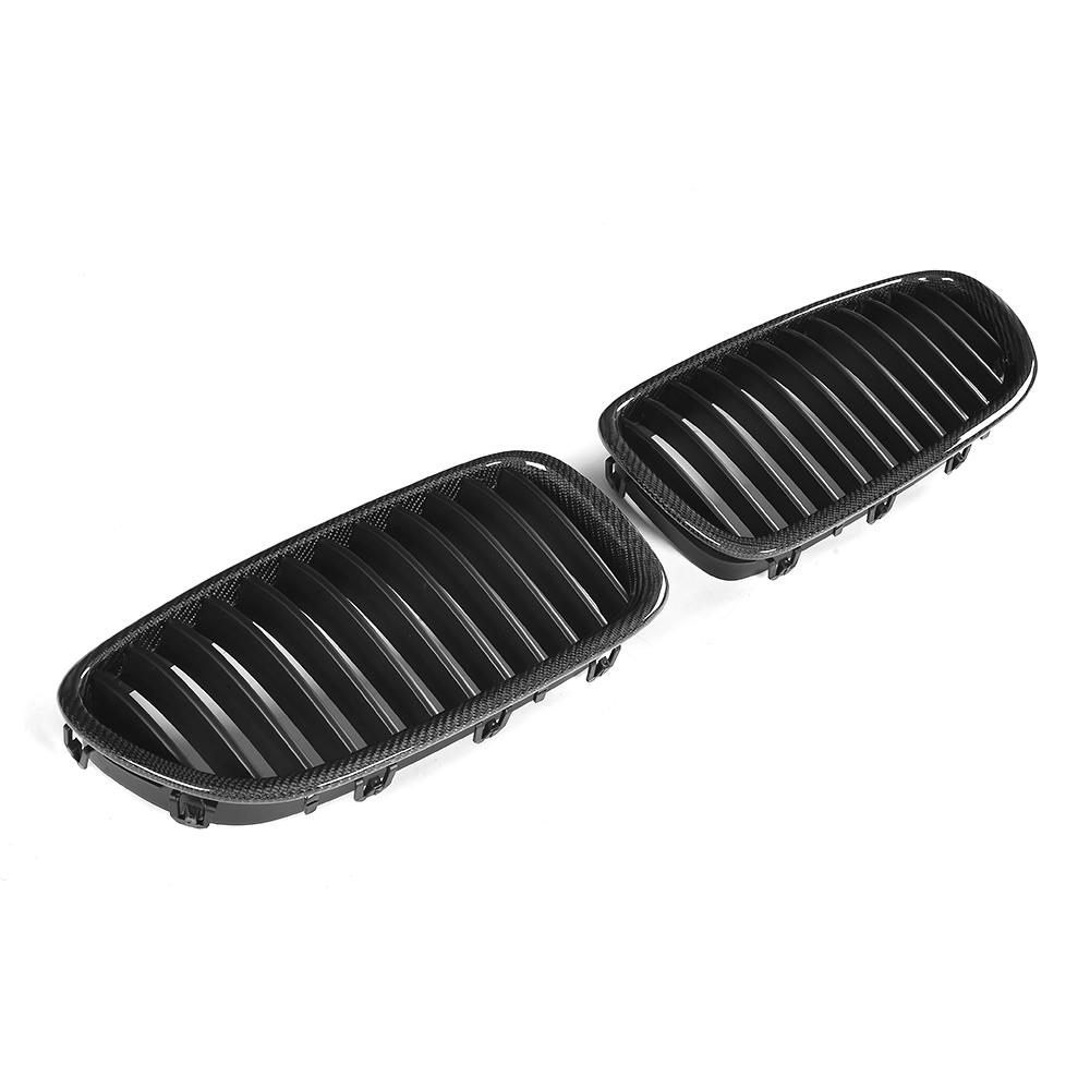 Carbon Fiber Single Slat Front Grille for BMW 5 Series F10/F11 (2010–2017)