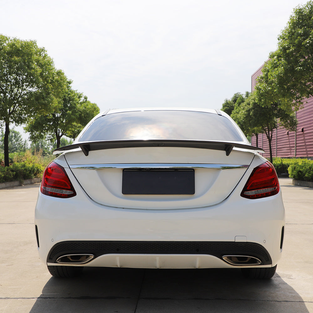 Renntech Style Carbon Fiber Spoiler for Mercedes Benz C-Class W205/C63 AMG(2014-2018)