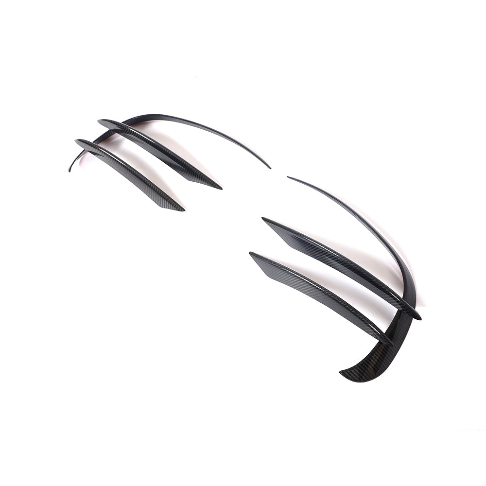ST Style Carbon Fiber Front Canards for Mercedes Benz C-Class W205 Facelift (2019-2021)