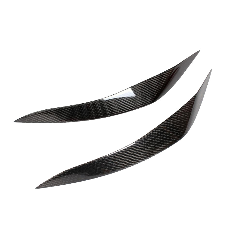ST Style Carbon Fiber Headlight Eyelids for BMW 5 Series F10/F11, M5 F10 (2010–2017)