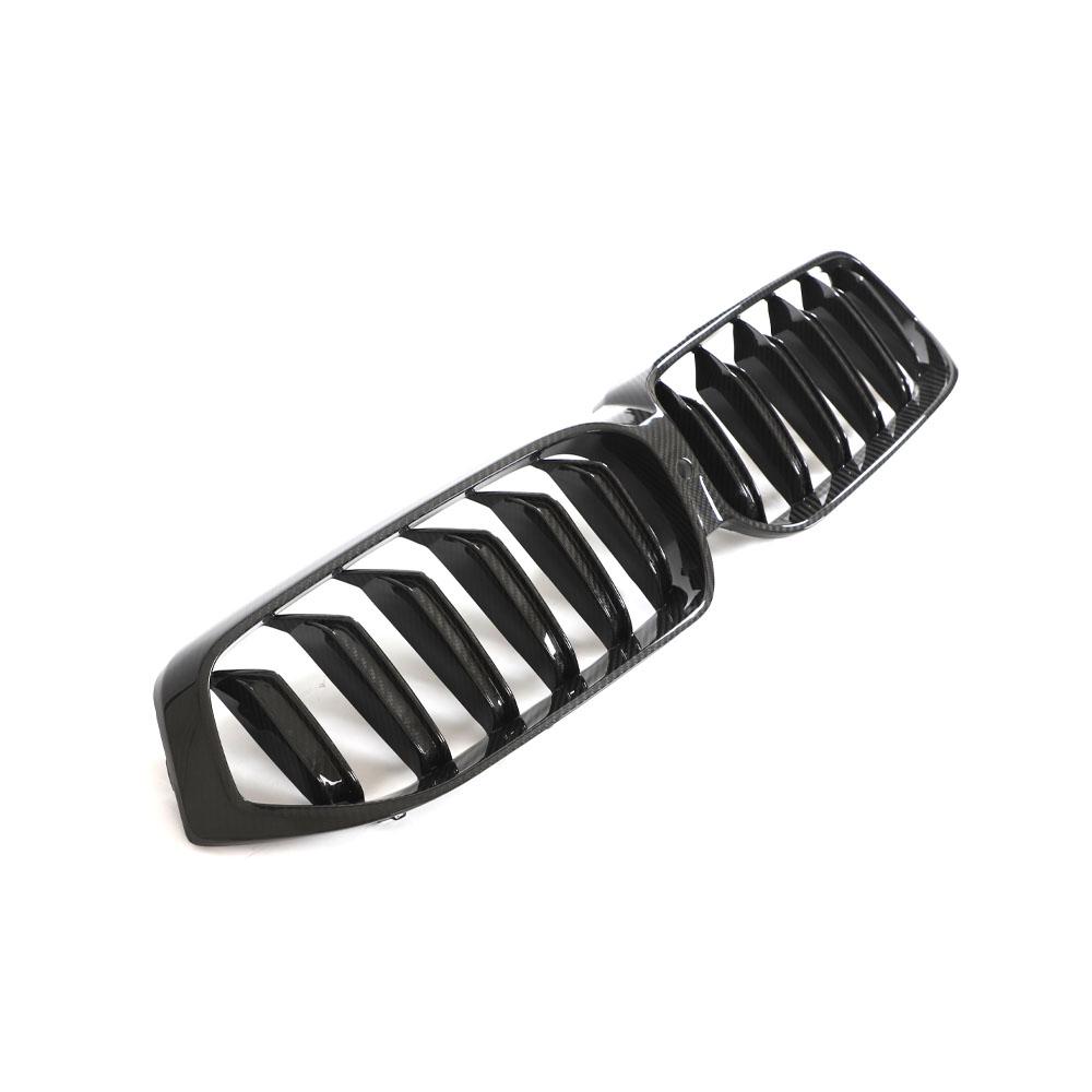 Dual Slat Carbon Fiber Front Grille for BMW 6 Series G32 GT (2017+)