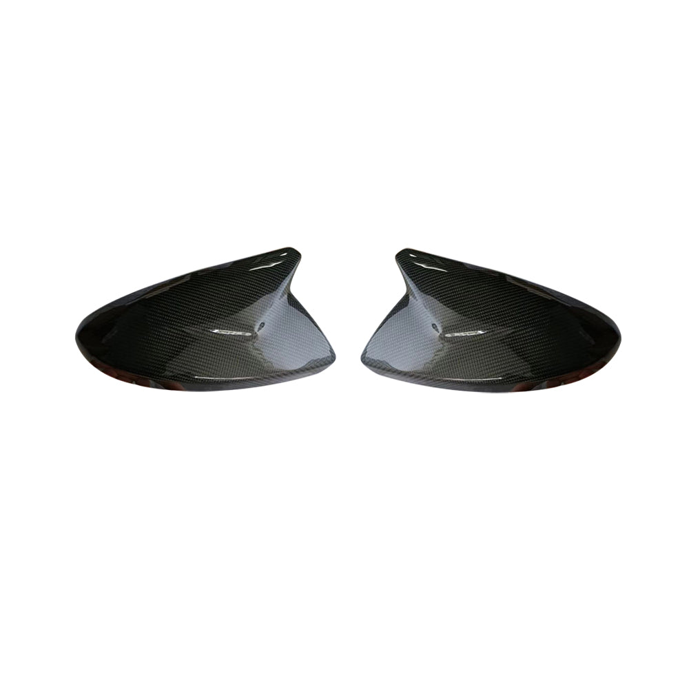 Carbon Fiber Mirror Cover Caps for AUDI A6/S6/RS6/A7/S7/RS7 (2019-2024)(Without Lane Assist)