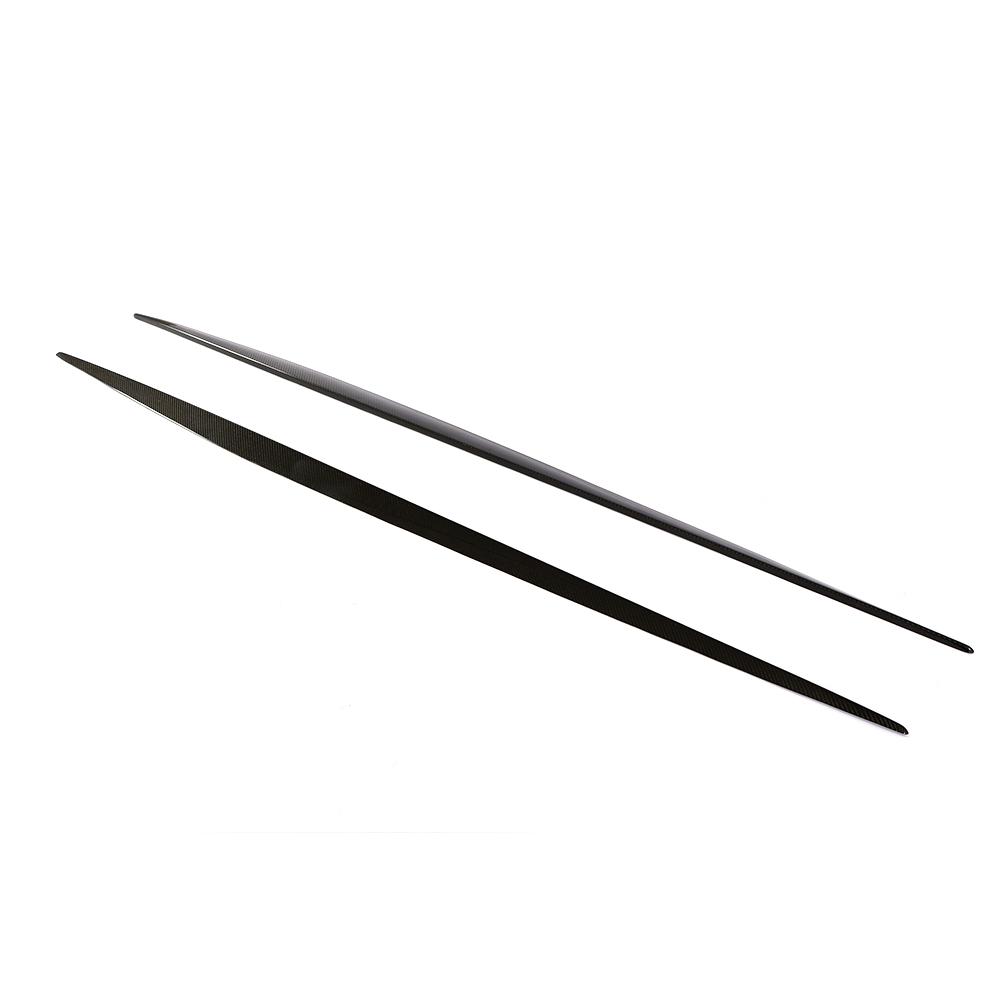 ST Style Carbon Fiber Side Skirts for Mercedes-Benz S-Class C217 Pre-Facelift 2014-2017