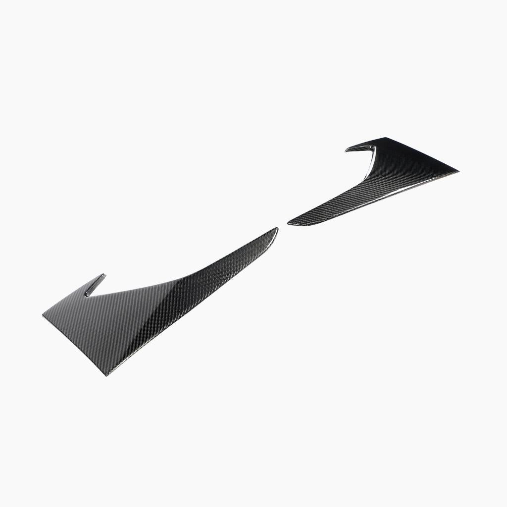 ST Style Carbon Fiber Front Canards for BMW M2 F87 (2016–2018)