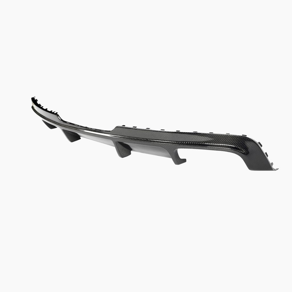 ST Style Carbon Fiber Rear Diffuser For Audi TTS TT Base (2008-2014)