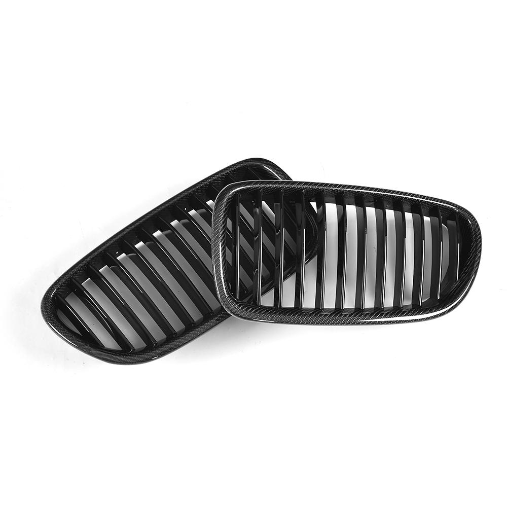 ST Style Carbon Fiber Single Slat Front Grille for BMW 5 Series F10/F11 (2010–2017)