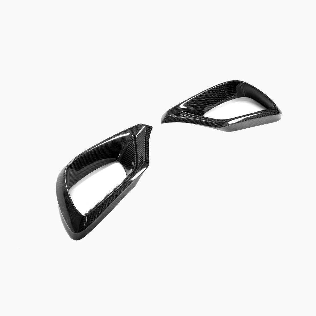 Benz S‑Class W222 Facelift Front Canards Carbon Fiber